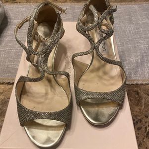 Jimmy Choo Lame Glitter size 38